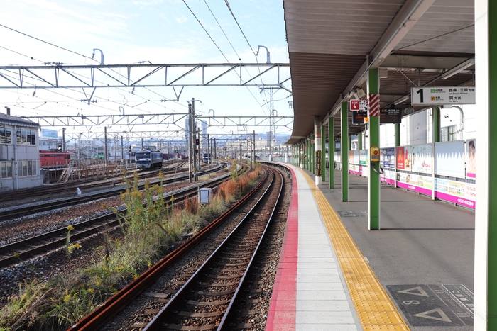 軌道工事の現場